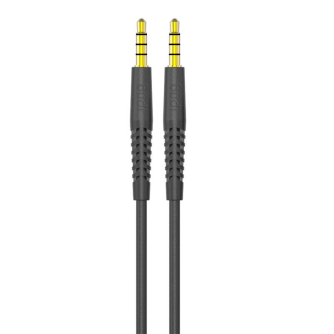 Аудио кабели, адаптеры - AUX cable mini jack 3.5mm to mini jack 3.5mm Budi, 1.2m (black) 150AUX - быстрый заказ от производителя