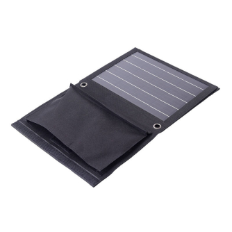 Solar Portable Panels - Foldable solar charger Choetech SC005 22W 2xUSB (black) SC005-V2 - quick order from manufacturer