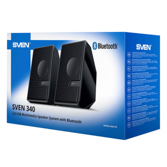 Vairs neražo - Speakers SVEN 340 USB (black) SV-021399