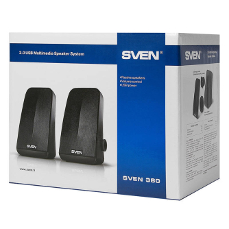 Discontinued - Speakers SVEN 380 USB (black) SV-014216