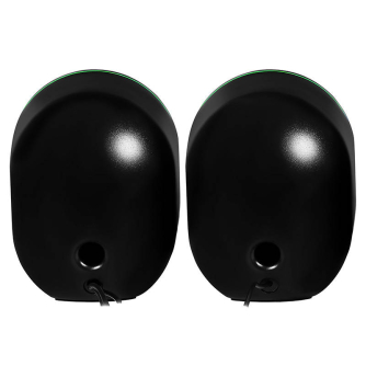 Vairs neražo - Speakers SVEN 290, 5W USB (black-green) SV-015657