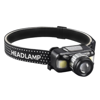 HeadlightWarsunWD09D,200lm,1x18650USB-CWD09D