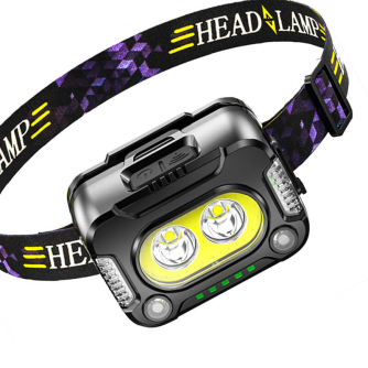 HeadlightWarsunT608,1000lm,1200mAh,USB-CT608