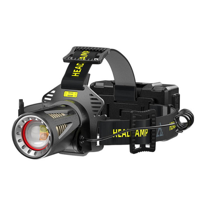 HeadlightWarsunH620,700920lm,3x18650,USB-CH620