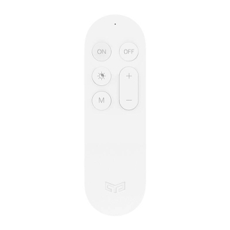 Kameras pultis - Yeelight YLYK01YL-1 Bluetooth Remote Control for LED Ceiling Lamp - ātri pasūtīt no ražotāja