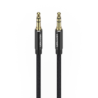 Аудио кабели, адаптеры - Cable Audio 3.5mm mini jack Vention BAWBD 0.5m Black BAWBD - быстрый заказ от производителя