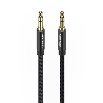 Аудио кабели, адаптеры - Cable Audio 3.5mm mini jack Vention BAWBG 1,5m Black BAWBG - быстрый заказ от производителя