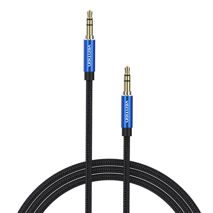 Аудио кабели, адаптеры - Cable Audio 3.5mm mini jack Vention BAWLD 0,5m blue BAWLD - быстрый заказ от производителя