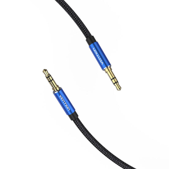 Аудио кабели, адаптеры - Cable Audio 3.5mm mini jack Vention BAWLD 0,5m blue BAWLD - быстрый заказ от производителя