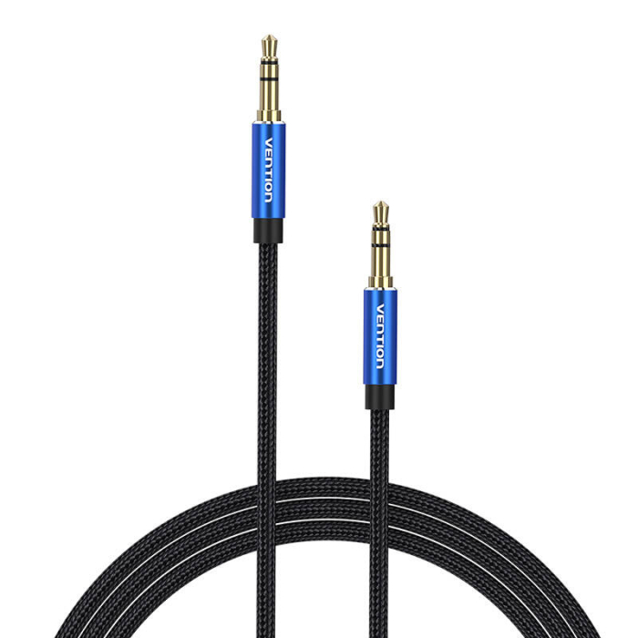 Аудио кабели, адаптеры - Cable Audio 3.5mm mini jack Vention BAWLH 2m blue BAWLH - быстрый заказ от производителя