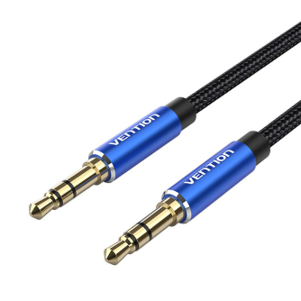 Аудио кабели, адаптеры - Cable Audio 3.5mm mini jack Vention BAWLH 2m blue BAWLH - быстрый заказ от производителя