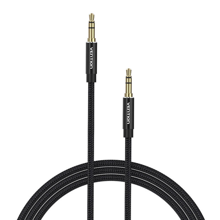 Аудио кабели, адаптеры - Cable Audio 3,5mm mini jack Vention BAWBJ 5m Black BAWBJ - быстрый заказ от производителя