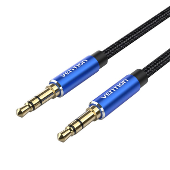 Аудио кабели, адаптеры - Cable Audio 3.5mm mini jack Vention BAWLI 3m Blue BAWLI - быстрый заказ от производителя