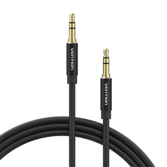 Аудио кабели, адаптеры - Cable Audio 3,5mm mini jack Vention BAXBI 3m Black BAXBI - быстрый заказ от производителя