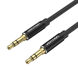 Аудио кабели, адаптеры - Cable Audio 3,5mm mini jack Vention BAXBI 3m Black BAXBI - быстрый заказ от производителя