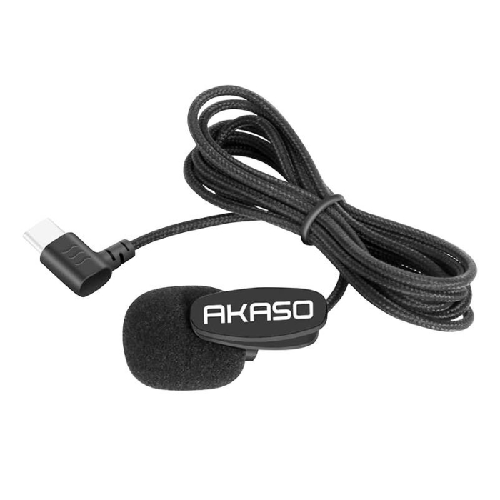 Аксессуары для экшн-камер - External microphone for Akaso Brave 7 / Brave 8 SYZ0086-BK - быстрый заказ от производителя