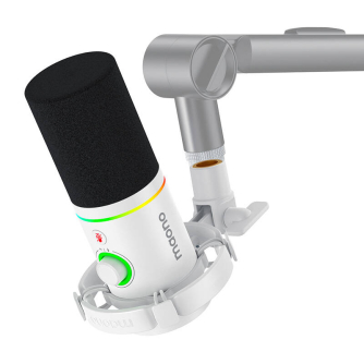 Podkāstu mikrofoni - Dynamic Microphone Maono PD200x (white) PD200x white - ātri pasūtīt no ražotāja