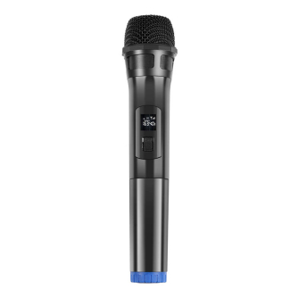 Vocal Microphones - Wireless dynamic microphone UHF PULUZ PU628B 3.5mm (black) PU628B - quick order from manufacturer