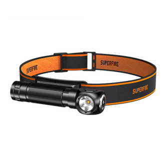 Lukturi - 2-in-1 Headlamp Superfire TH04, 600lm, USB-C TH04 - ātri pasūtīt no ražotāja