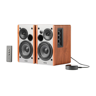 Studio monitors - Speakers 2.0 Edifier R1280T with Smart Wi-Fi Audio Streamer WiiM Mini (brown) R1280T and WiiM Mini - quick order from manufacturer