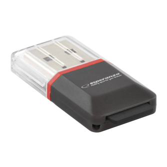 Karšu lasītājs - Esperanza EA134K Micro SD Card Reader USB EA134K - ātri pasūtīt no ražotāja