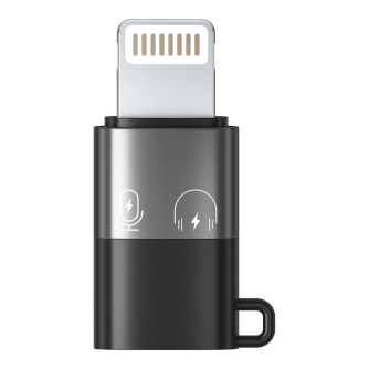 Vairs neražo - Adapter OTG USB-C to Lightning Puluz PU649B PU649B