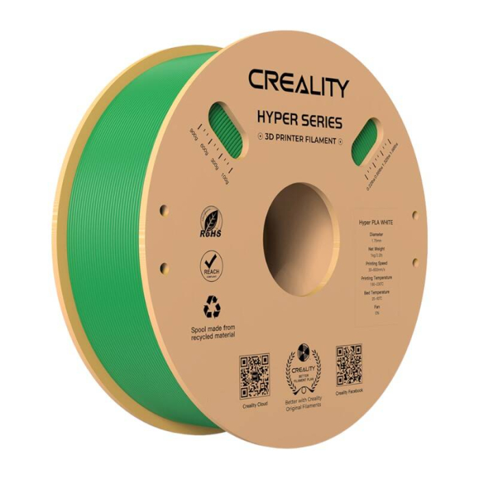 3D Printing Materials - Hyper PLA Filament Creality (Green) 3301010380 - быстрый заказ от производителя