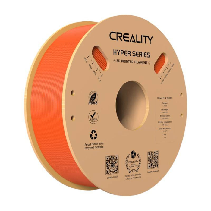 Citi aksesuāri - Hyper PLA Filament Creality (Orange) 3301010381 - ātri pasūtīt no ražotāja