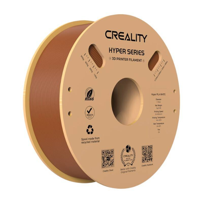 3D Printing Materials - Hyper PLA Filament Creality (Brown) 3301010382 - quick order from manufacturer