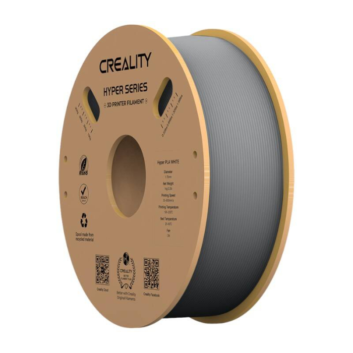 3D Printing Materials - Hyper PLA Filament Creality (Grey) 3301010340 - ātri pasūtīt no ražotāja