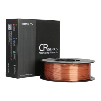 Citi aksesuāri - CR-Silk PLA Filament Creality (Red Copper) 3301120002 - ātri pasūtīt no ražotāja