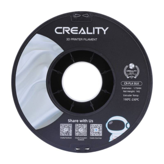 3D Printing Materials - CR-Silk PLA Filament Creality (Blue) 3301120006 - ātri pasūtīt no ražotāja