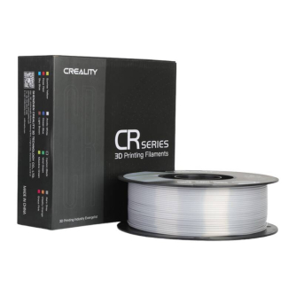 3D Printing Materials - Creality CR-Silk PLA Filament Creallity (Silver) 3301120007 - ātri pasūtīt no ražotāja