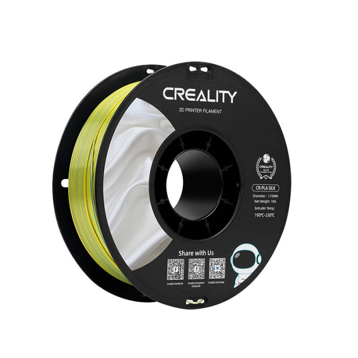 3D Printing Materials - CR-Silk PLA Filament Creality (Yellow-blue) 3301120014 - quick order from manufacturer