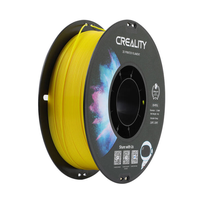 3D Printing Materials - CR-PETG Filament Creality (Yellow) 3301030033 - ātri pasūtīt no ražotāja