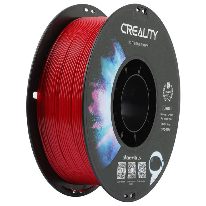 3D Printing Materials - CR-PETG Filament Creality (Red) 3301030038 - быстрый заказ от производителя