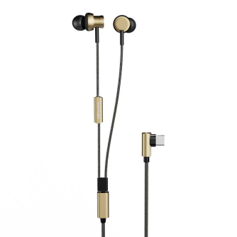 Austiņas - HiFuture Hi5 Wired Earphones (gold) Hi5 Champagne Gold - ātri pasūtīt no ražotāja