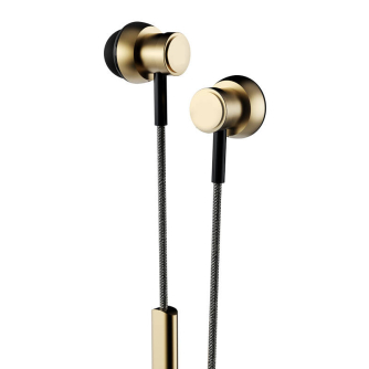 Austiņas - HiFuture Hi5 Wired Earphones (gold) Hi5 Champagne Gold - ātri pasūtīt no ražotāja