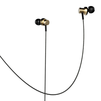 Austiņas - HiFuture Hi5 Wired Earphones (gold) Hi5 Champagne Gold - ātri pasūtīt no ražotāja