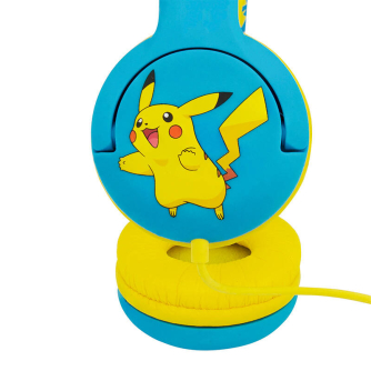 Austiņas - Wired headphones for Kids OTL Pokemon Pikachu (blue-yellow) PK0759 - ātri pasūtīt no ražotāja