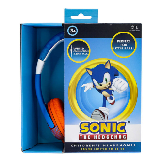 Austiņas - Wired headphones for Kids OTL Sonic the Hedgehog (blue) SH0911 - ātri pasūtīt no ražotāja