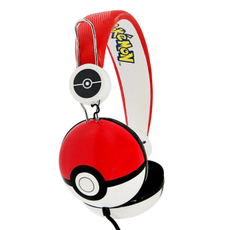 Austiņas - Wired headphones for Kids OTL Pokemon Pokeball Dome (red) PK0445 - ātri pasūtīt no ražotāja