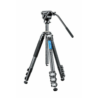 Video Tripods - Leofoto Manba LV-284C+BV-5 tripod - quick order from manufacturer