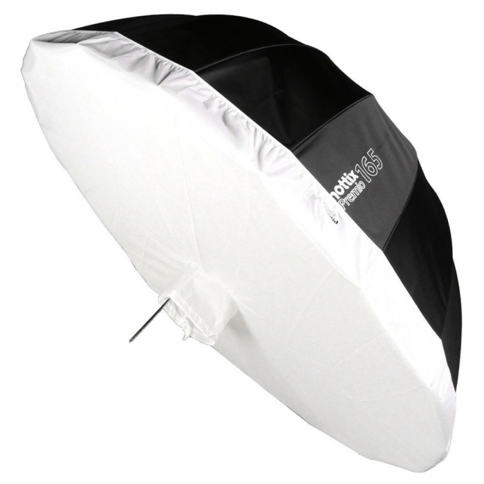 Foto lietussargi - Phottix Premio umbrella 165cm white + - ātri pasūtīt no ražotāja