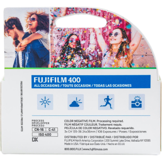 Photo films - Fujifilm film 400/36x3 - quick order from manufacturer