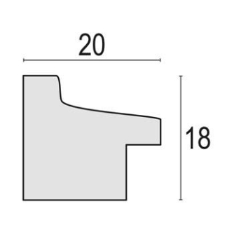 ZepFotoramkaRT723RTorinoBrown20x30sm