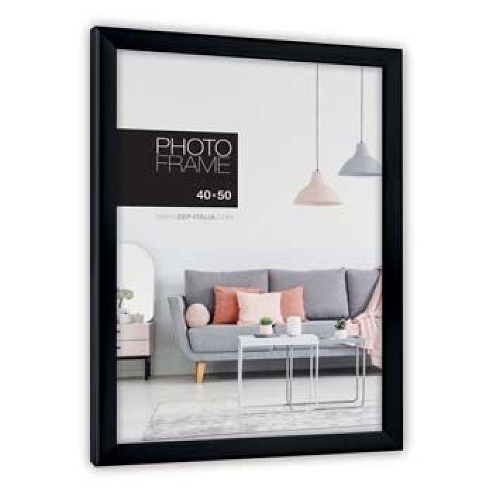 Photo Frames - Zep Italia Zep Photo Frame NP64B Edison Black 40x60 cm - quick order from manufacturer