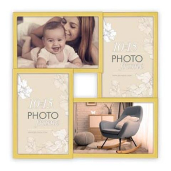 Photo Frames - Zep Photo Frame VRG549 Elmar Gold 4x10x15 cm - quick order from manufacturer