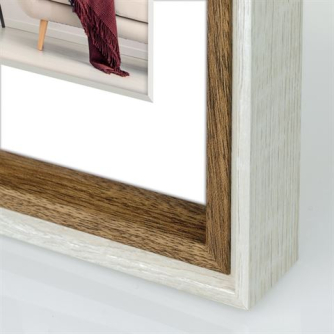 Foto rāmīši - Zep Photo Frame DN730W Palmi White 20x20/30x30 cm - ātri pasūtīt no ražotāja