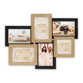 Photo Frames - Zep Italia Zep Photo Frame DT567B Locarno Black 5x10x15 1x10x10 cm - quick order from manufacturer